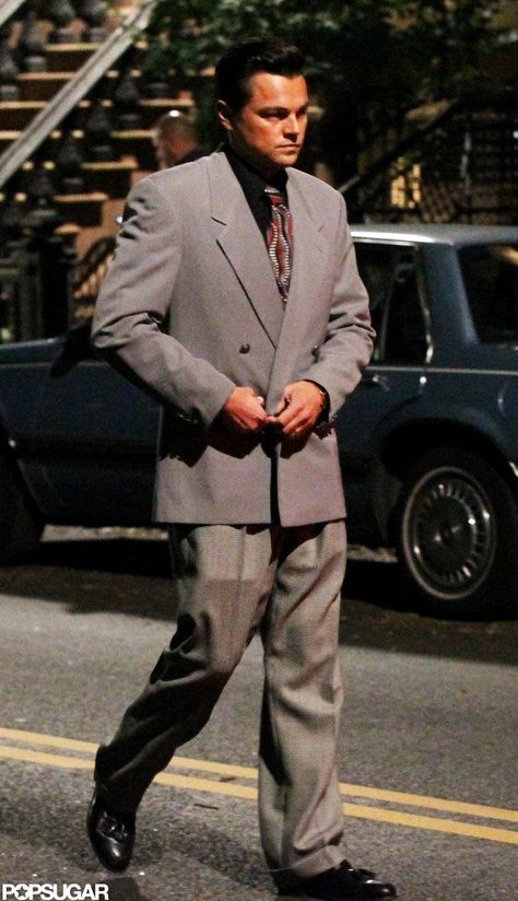 Leonardo DiCaprio 90s Suit Men, Leonardo Dicaprio Style, Men 90s Outfit, 80s Suit, Men 90s, Mens 80s, 90s Fashion Men, Mens 90s, Classy Suits