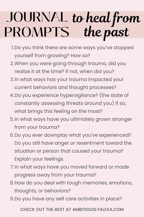 journal prompts for past trauma Trama Healing Quotes, Journal Prompts To Understand Your Emotions, Journal Prompts For Healing The Past, Journal Prompts For Childhood, Trust Issues Journal Prompts, Writing To Heal, Attachment Styles Journal Prompts, Emotional Wound Healing, Healing Childhood Wounds Journal