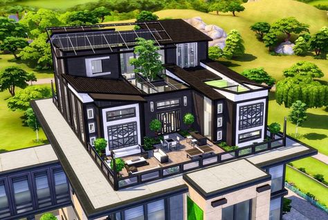 Ts4 Britechester, Foxbury Student Housing Sims 4, Britechester House, Sims 4 Dormitory, Sims 4 No Cc, Oasis Springs, Sims 4 Speed Build, Student House, Sims 4 Build