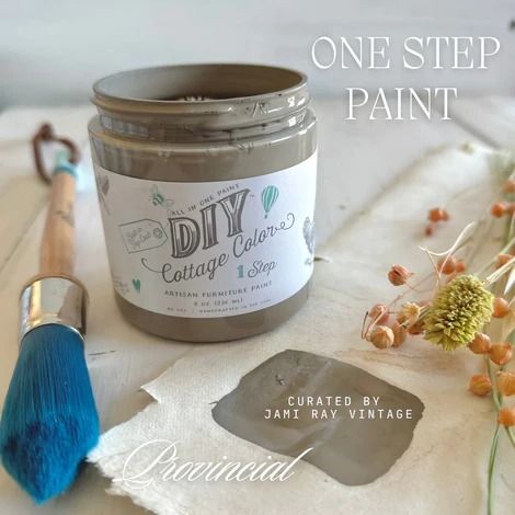 DIY Paint is so excited to announce the new paint line created in collaboration with Jami Ray Vintage.  DIY Cottage Color Paint is an all-in-one paint with a built in top coat.  A new 1 step artisan furniture paint.  It has no VOCs and it handcrafted in the USA.   Learn how easy DIY Paint Cottage Color is to use. Easy Furniture Makeover, Diy Cottage, Artisan Furniture, Painted Cottage, Loose Coats, Iron Orchid Designs, Furniture Paint, Paint Can, Paint Line