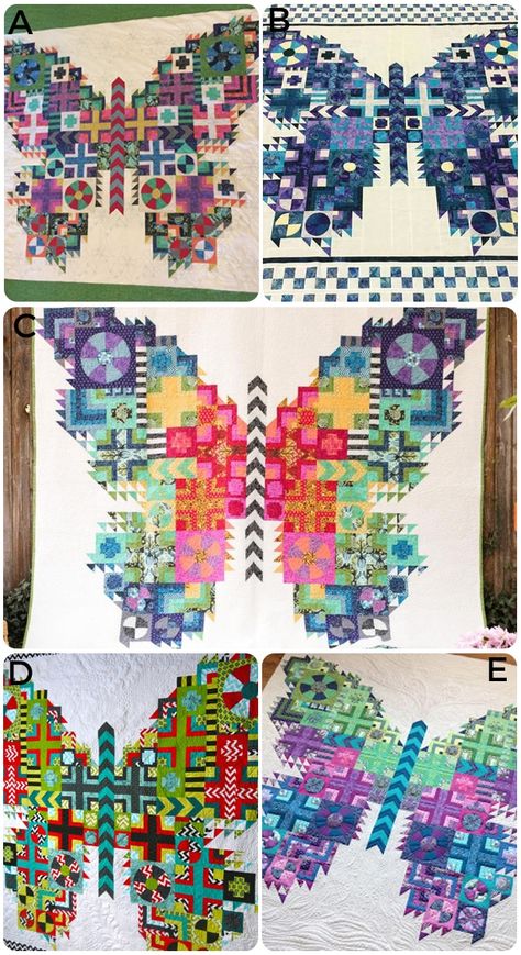 Advanced Quilts, Tula Pink Butterfly Quilt, Butterfly Quilts, Butterfly Quilt Pattern, Tula Pink Quilt, Watercolor Quilt, History Of Quilting, Charity Quilts, Pink Quilt