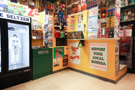 Bodega Store, East Coast Fashion, Hidden In Plain Sight, Downtown New York, Secret Door, Sneaker Stores, Outdoor Signs, Booth Design, Number Two