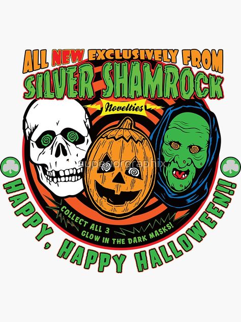 Art Scary, Dark Mask, Silver Shamrock, Halloween Iii, The Boogeyman, Halloween Cute, Art Funny, Season Of The Witch, Scary Art