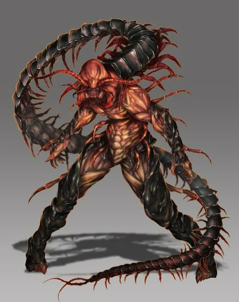 Monster Artwork, Dark Creatures, Cool Monsters, Alien Concept, Dnd Monsters, 다크 판타지, Alien Concept Art, Monster Concept Art, Dungeons And Dragons Homebrew