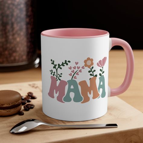 Mothers Day Mug, Cute Donuts, Glass Mushrooms, Mama Gifts, Mother's Day Mugs, Presents For Mom, Iced Coffee Cup, Horse Decor, Christmas Coffee