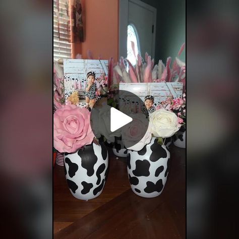 Cow Print Centerpieces, Cow Centerpieces, Center Pieces, Cow Print, Bday Party, Ios App, Android Apps, Twitter Card, Twitter Image