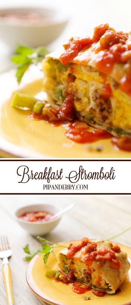 Breakfast Stromboli | This is the perfect way to enjoy all of your favorite breakfast ingredients in a single bite! Breakfast Stromboli, Homemade English Muffins, Savory Recipe, Weekend Food, Breakfast Ingredients, Breakfast Goodies, Crescent Dough, Breakfast Pizza, Recipe Board