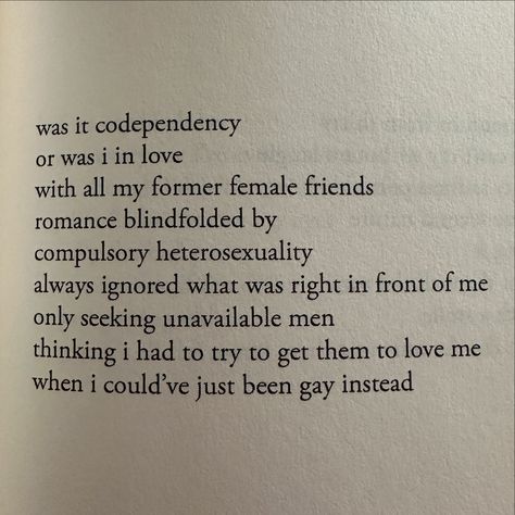 from my book of queer poems ‘there is room for all of you here’ 🤍 #queerpoetry #queerpoet #lgbtq #happypride #poetrycommunity Queer Poems, Queer Poetry, Queer Quote, Pretty Quotes, Book Quotes, Poetry, Quotes, Books, Quick Saves