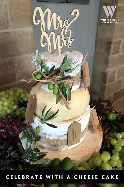 Wedding Cake Cheese Wheel, Wedding Cheese Cakes, Cheese Wheel Cake, Wedding Cheese, Cheese Wedding, Cheese Wedding Cake, Wheel Cake, Cheese Wheel, How To Stack Cakes