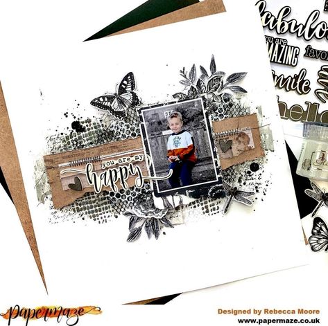 Simple Stories Vintage Essentials, Simple Scrapbooking Layouts, Scrapbooking Layouts Vintage, Kaisercraft Scrapbooking, Scrapbook Planning, Scrapbook Gallery, Scrapbook Fonts, Boy Scrapbook Layouts, Ctmh Layouts