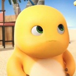 Chubby Yellow Dinosaur, Dino Yellow, Yellow Dinosaur, Spongebob Cartoon, Dinosaur Wallpaper, Cute Panda Wallpaper, Cute Cartoon Images, Cute Jokes, Logo Gallery