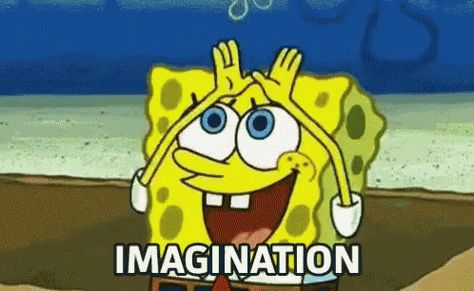 Spongebob Imagination GIF - Spongebob Imagination - Discover & Share GIFs Imagination Spongebob, Rainbow Gif, Spongebob Gif, Wallpaper Spongebob, Spongebob Wallpaper, Song Suggestions, Mary Sue, Boy George, Spongebob Memes