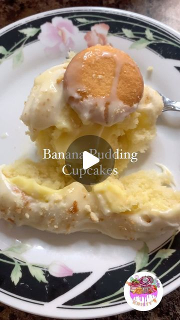 Kristy’s on Instagram: "Banana Pudding Cupcakes! These are so delicious and worth every minute spent in the kitchen making them! It’s a combination of my Yellow Cake, Vanilla Pudding, and Cream Cheese Frosting Recipes. All three recipes can be purchased by clicking the link in bio and selecting #recipes  #bananapudding #cupcakes #cupcake #bananapuddingcupcakes #dessert #desserts #fyp #kristys #chefkristea" Cream Cheese Frosting Recipes, Pudding And Cream Cheese, Banana Pudding Cupcakes, Pudding Cupcakes, Cake Vanilla, My Yellow, Cream Cheese Frosting Recipe, Yellow Cake, Vanilla Pudding