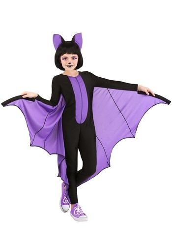 Kids Bat Costume, Sleek Jumpsuit, Purple Jumpsuit, Bat Costume, Batgirl Costume, Costume For Girls, Long Division, Costume Gloves, Halloween This Year