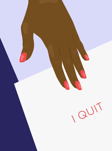 I Quit My Job In A Public Way & I Don't Regret It #refinery29 New Job Quotes, Vision Board Project, Job Motivation, Follow Dreams, Quitting Job, Vision Board Images, Quit My Job, Job Quotes, Vision Board Photos