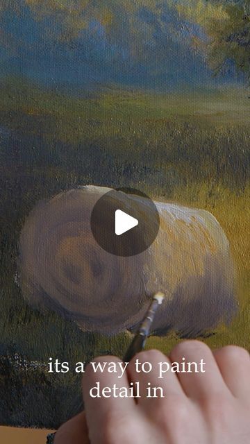 Kevin Hill on Instagram: "The more colors that you add to your hay bales, the more depth and interest you will add to the painting. Check out the video on YouTube: https://youtu.be/EGLnPofpS2w" Hay Bale Painting, Kevin Hill Paintings, Kevin Hill, Hay Bales, Art Instructions, Youtube Videos, Paint, Photographer, Color