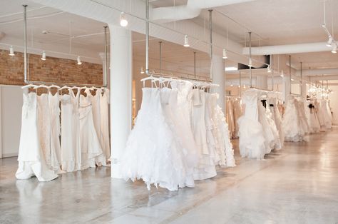 L'atelier Couture, Minneapolis Bridal Shop Interior, Bridal Shop Decor, Bridal Shop Ideas, Bridal Boutique Interior, Wedding Salon, Store Design Boutique, Wedding Dress Store, Store Interiors, Best Dress