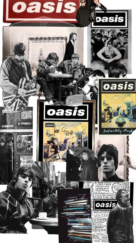 🤍 🎱 📸 🚬 Wonderwall Oasis, Definitely Maybe, Music Is My Escape, London Theatre, New London, Aesthetic Backgrounds, Rock N, Oasis, No Worries