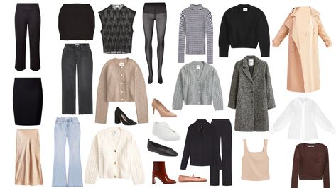 Building an Affordable Plus Size Capsule Wardrobe - Natalie in the City Plus Size Capsule, Building A Capsule Wardrobe, Plus Size Capsule Wardrobe, Plus Size Halloween Costume, Designer Clothing Brands, Classic Blouses, Plus Size Halloween, Stylish Coat, Versatile Outfits