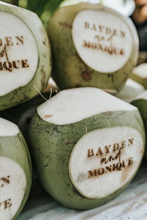 Bali Themed Party, Coconut Decoration Ideas, Bali Wedding Ideas, Bali Party, Filipiniana Wedding, Philippine Wedding, Dream Beach Wedding, Beachy Wedding, Sustainable Wedding