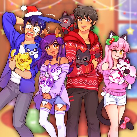 Aphmau - YouTube Aphmau Aaron, Aphmau Wallpaper, Aphmau My Street, Aphmau Youtube, Aarmau Fanart, Aphmau Pictures, Aphmau And Aaron, Kawaii Chan, Aphmau Characters