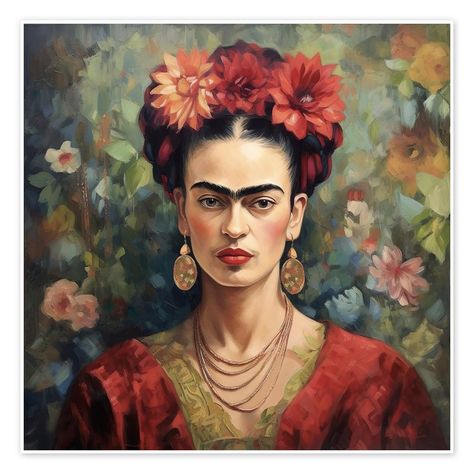 Aykut Aydogdu, Frida Kahlo Paintings, Kahlo Paintings, Frida Kahlo Portraits, Frida Art, Frida Kahlo Art, Estilo Hippie, Aarhus, Digital Backdrops