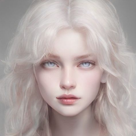 Albino Girl, Digital Portrait Art, House Of The Dragon, Matte Painting, Realistic Art, Iconic Photos, Digital Art Girl, Beautiful Fantasy Art, Digital Portrait