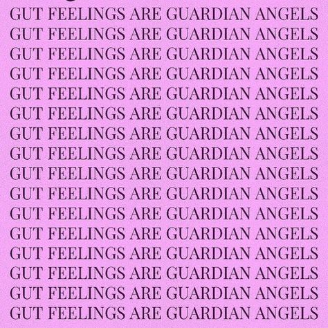 Gut Feelings Are Guardian Angels, Love Meaning, Gut Feelings, Goddess Quotes, Chakra Health, Vision Board Images, Grimoire Book, Gut Feeling, Pink Quotes