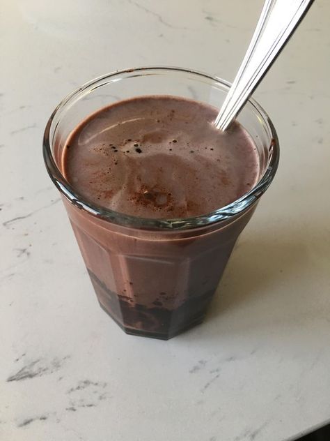 Chocolate Milk Aesthetic, Monthly Manifestation, Choccy Milk, Homemade Dark Chocolate, Today Pictures, Chocolate Drinks, Best Exercise, Living Food, Coffee Addict