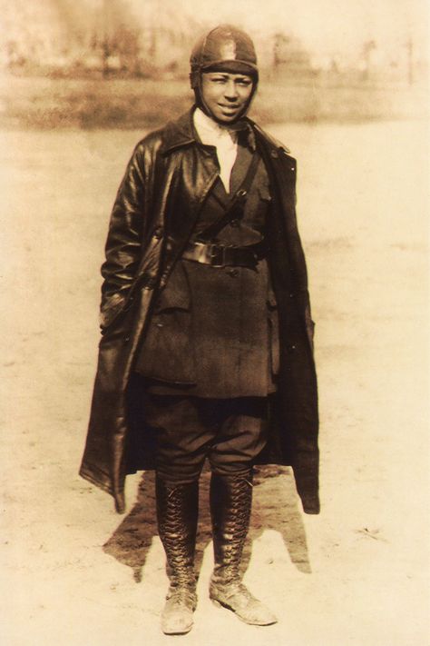 I love finding out random bits of knowledge and I recently ran into a couple of these Bessie Coleman postcards while being a tourist at Arlington cemetery. Now, I’ve noticed that it’s a… Historic Women, Bessie Coleman, History Articles, Gloria Steinem, Angela Davis, Female Pilot, Josephine Baker, By Any Means Necessary, Black Queens