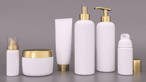 Realistic 3d rendering blank cosmetic containers for creams and tonic bottles. bottle and tube, tonic cream for care skin Premium Photo Skin Illustration, Skin Color Chart, Private Label Cosmetics, Cosmetics Industry, Beauty Tips For Face, Cosmetic Design, Cosmetic Bottles, Premium Packaging, Cosmetic Containers