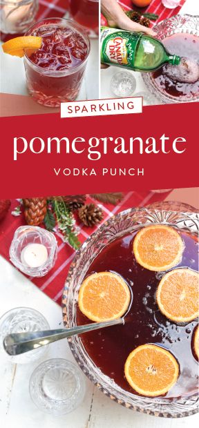 Party Alcohol Punch, Cranberry Vodka Punch, Alcohol Punch, Lit Party, Pomegranate Vodka, Drinks Vodka, Cocktails Vodka, Vodka Punch, Holiday Drinks Alcohol