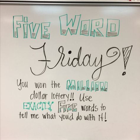 White Board Ideas, Whiteboard Questions, Whiteboard Prompts, Whiteboard Messages, Morning Board, Quick Writes, Responsive Classroom, Morning Activities, Daily Writing Prompts