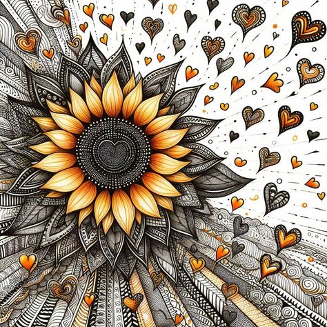 Cute Backgrounds Sunflower, Fall Sunflower Background, Halloween Sunflower Wallpaper, Pumpkin And Sunflower Wallpaper, Sublimation Sunflower Designs, Sunflowers Background, Sunflowers And Daisies, Sunflower Wall Art, Lovely Flowers Wallpaper