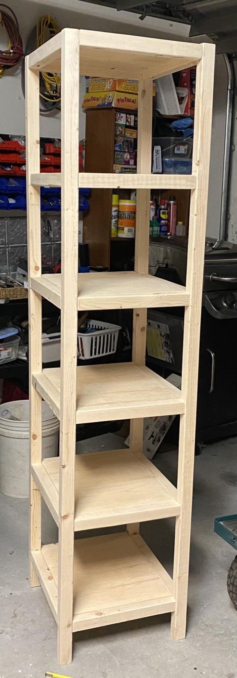 Diy Bathroom Storage Tower, Diy Bathroom Shelf Storage, Standing Bathroom Shelf, Diy Tower Shelf, Diy Bathroom Storage Shelves, Diy Standing Shelf, Diy Linen Tower, Bathroom Floor Shelf, Bathroom Standing Shelf