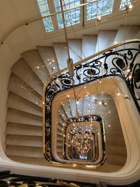 Le Bristol Paris, Paris Hotels, Bristol, Stairs, Favorite Places, Amethyst, Paris, Hotel