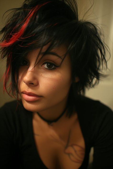 Grown Out Pixie, Haircut Tip, Hairstyle Examples, Face Shape Hairstyles, Choppy Bob Hairstyles, Edgy Short Hair, Trendy Hair Color, Organic Hair, Asian Hair