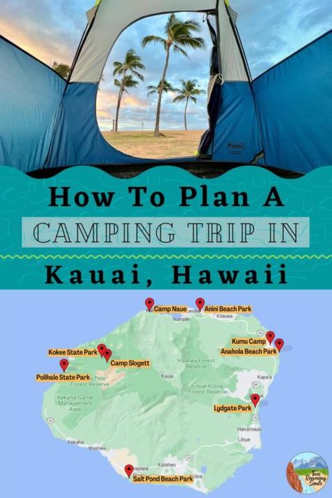 Kauai Itinerary, Camping In Hawaii, Kauai Camping, Kauai Itinerary 1 Week, Camping Kauai, Hawaii Itenary, Camping In Kauai Hawaii, Kauai Hawaii Hikes, Kauai Things To Do