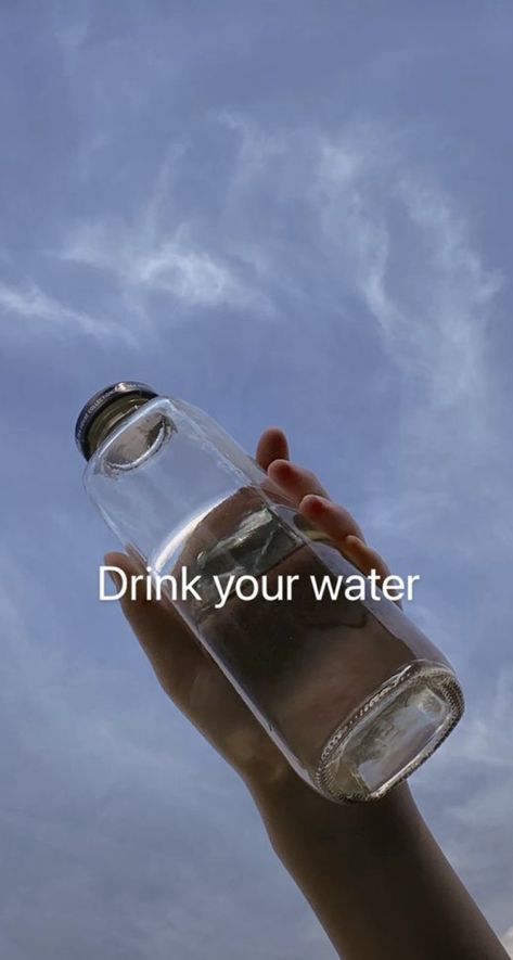 Drink Water Quotes, Drink Your Water, Water Quotes, Winter Arc, 21st Birthday Photoshoot, Vision Board Pictures, Drink More Water, Prayer Board, Selfie Ideas Instagram