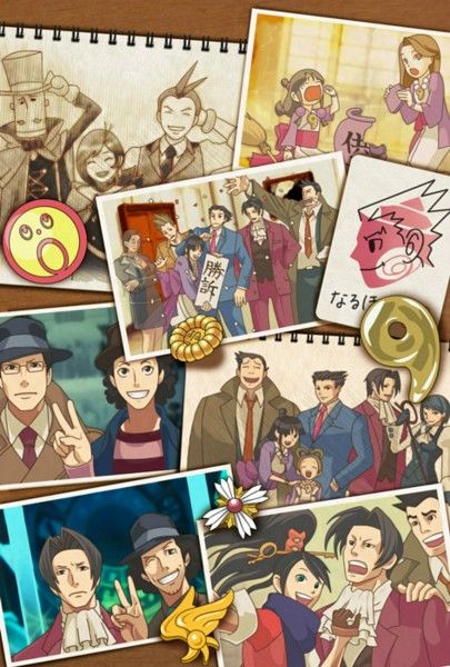 Ace Attorney Moments |OMG LOOK! Miles and his father has the same reaction! IM CRYING! I hate you mafred! Miles Edgeworth, Apollo Justice, Professor Layton, Phoenix Wright, Ace Attorney, A Silent Voice, Image Boards, Mobile Wallpaper, Anime Images