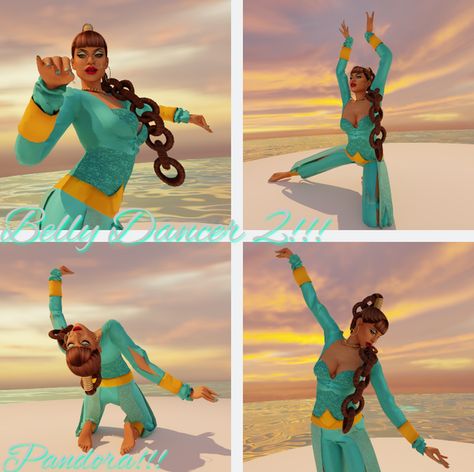 Fantasy Gods, Belly Dancer Outfits, Dancer Outfit, Dancing Pose, Ts4 Poses, 4 Poses, Dancer Pose, Pelo Sims, Dancers Outfit