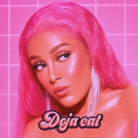 Doja Cat Hot Pink Album Cover, Doja Cat Hot Pink Era, Pink Doja Cat, Doja Cat Pink, Doja Aesthetic, Anastasia Movie, Pink Widget, Mini Posters, Imperfection Is Beauty