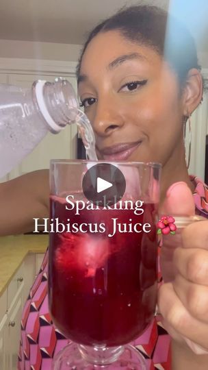 19K views · 2.8K reactions | Sparkling Hibiscus Juice, naturally sweetened 🌺🌺
.
.
.
Homemade Hibiscus Juice 
8 cups water 
2 cups dried hibiscus 
Skin from 1 pineapple (previously washed in water and vinegar) 
Fresh ginger (length of palm)- finely chopped or grated 
Boil ingredients for 20min, let cool and sit on your countertop overnight then strain.
.
. 
Peach syrup 
5-6 peaches 
2 cups water 
1/2 cup honey
Boil ingredient for 20min, then let cool for 30min and strain 
.
.
Combine hibiscus juice with peach syrup and optionally add brown sugar for added sweetness and top with sparkling water. 
.
.
.
.
.
#hibiscus #naturaljuice #homemadejuice #healthyjuice #healthyjuices #juicingforhealth  #foodreels #shapesquad #whstrong #healthyfoodshare #buzzfeedtasty #thefeedfeed #balancedbites #bala Hibiscus Juice, 10 Day Cleanse, Peach Syrup, Homemade Juice, Buzzfeed Tasty, Juicing For Health, Natural Juices, Healthy Juices, Sparkling Water