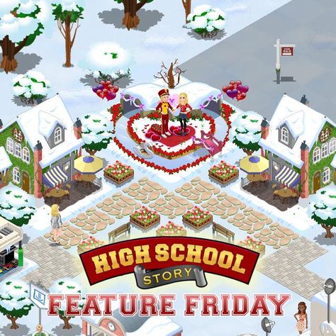 High School Story Game Campus Design, High School Story Game, High School Story, Campus Design, Story Games, Video Games, High School, Design, Video Game