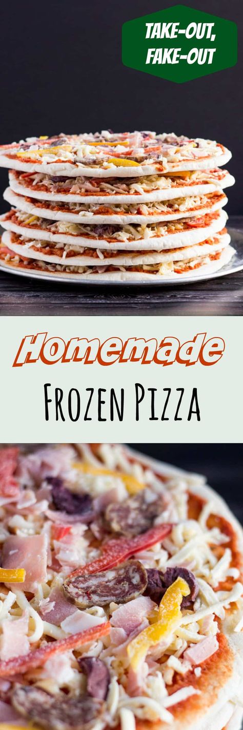 How To Make The Best Frozen Pizza At Home Homemade Frozen Pizza, Pizza Marinara, Freezer Dinners, Pizza Roll, Freezer Friendly Meals, Freezable Meals, Pizza At Home, Freezer Meal Planning, Make Ahead Freezer Meals