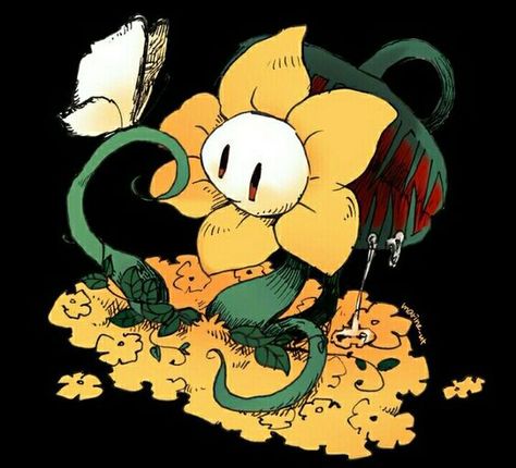 Flowey-Undertale Undertale Flowey, Flowey The Flower, Express Emotions, The Language Of Flowers, Toby Fox, Undertale And Deltarune, Language Of Flowers, Undertale Art, Undertale Fanart