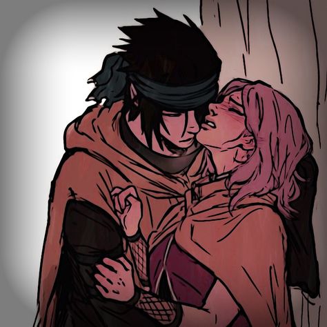 Sasuke And Sakura, Drawing Comics, Sasuke Sakura Sarada, Sasuke Uchiha Sakura Haruno, Quirky Humor, Naruto Couples, Naruto Oc Characters, Fantasy Worlds, Naruto Sasuke Sakura