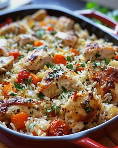 Avani Recipes | Italian Chicken & Rice Casserole  | Facebook Chicken Rice Casserole Recipes, Chicken Rice Casserole, Recipes Italian, Rice Casserole Recipes, Italian Chicken, Rice Casserole, Chicken Rice, White Rice, Casserole Recipe