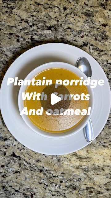 Briscoeskitchenandspice LLC on Instagram: "How To Make Plantain Porridge With Carrots And Oatmeal 
.
.
.
Ingredients 
2/ cups of water 
3/ pieces of cinnamon sticks 
2/ fingers of green plantains
2/  medium carrots
1/  cup of oatmeal
1/2 teaspoon of cinnamon powder
1/ teaspoon of nutmeg powder 
3/4 cup of coconut milk 
Sugar 
condensed milk 
.
once all of your ingredients is in allow to cook for 20 to 25 minutes.
.
#plantainporridge #carrotporridge #oatmealporridge #jamaicanfoods #breakfastporridge #cookingtime🔪 
#cooking #foodfyp #cookinginstagram #cookingreels😋" Plantain Cups, Oatmeal Ingredients, How To Make Plantains, Plantain Porridge, Nutmeg Powder, Green Plantains, Oatmeal Porridge, Haitian Food, Breakfast Porridge