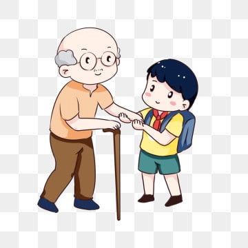 Respecting Elders Drawing, Help Clipart, Student Clipart, Value Drawing, رسم كاريكاتير, 2000 Cartoons, Man Clipart, Hand Clipart, Showing Respect